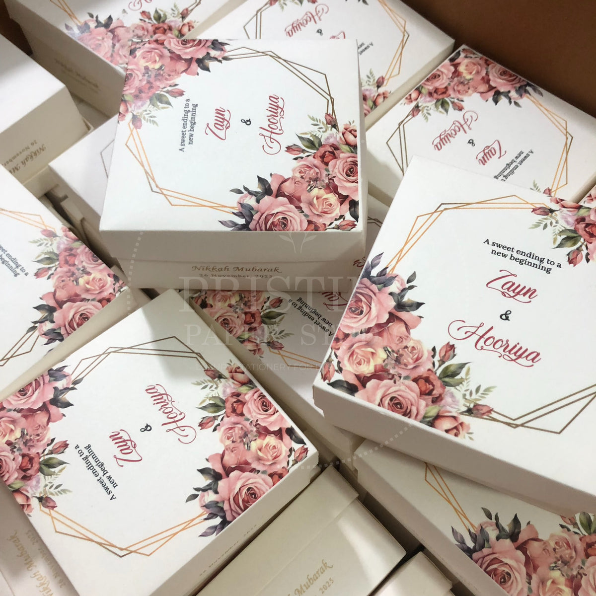 BB 010 — Beautiful Customized Nikkah Bid Box