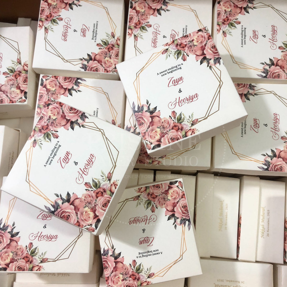 BB 010 — Beautiful Customized Nikkah Bid Box