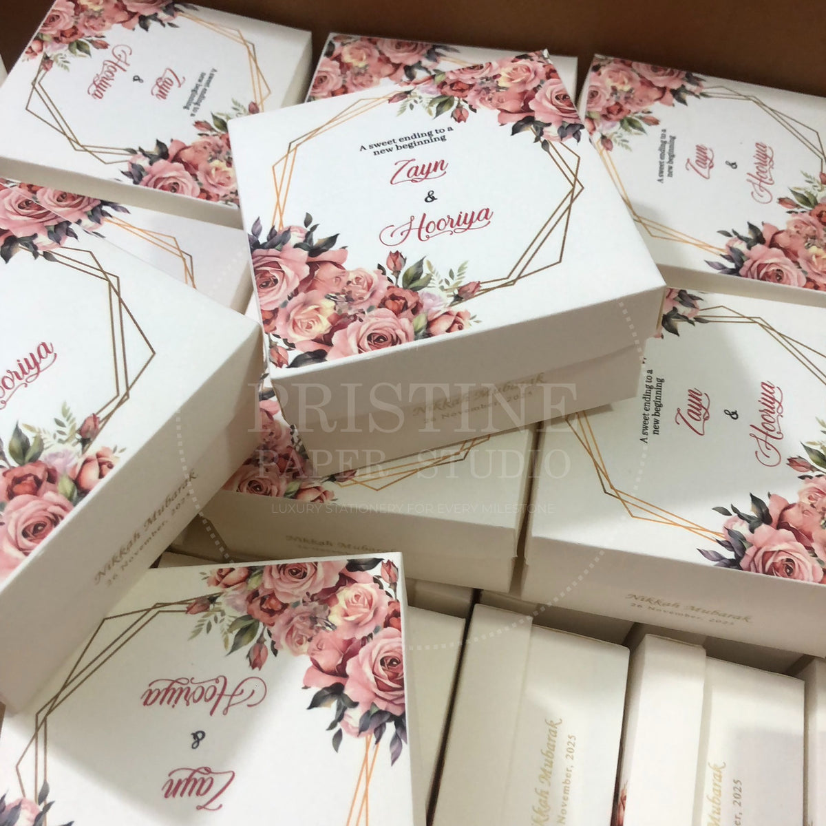 BB 010 — Beautiful Customized Nikkah Bid Box