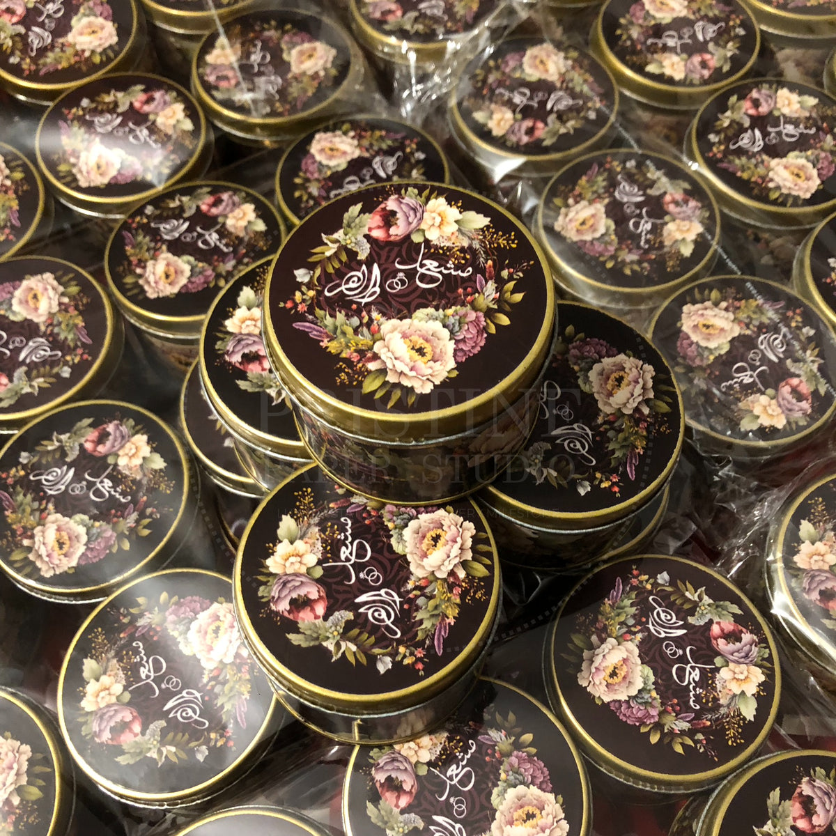 Premium Nikkah Tin Box for Guests β TFB 007