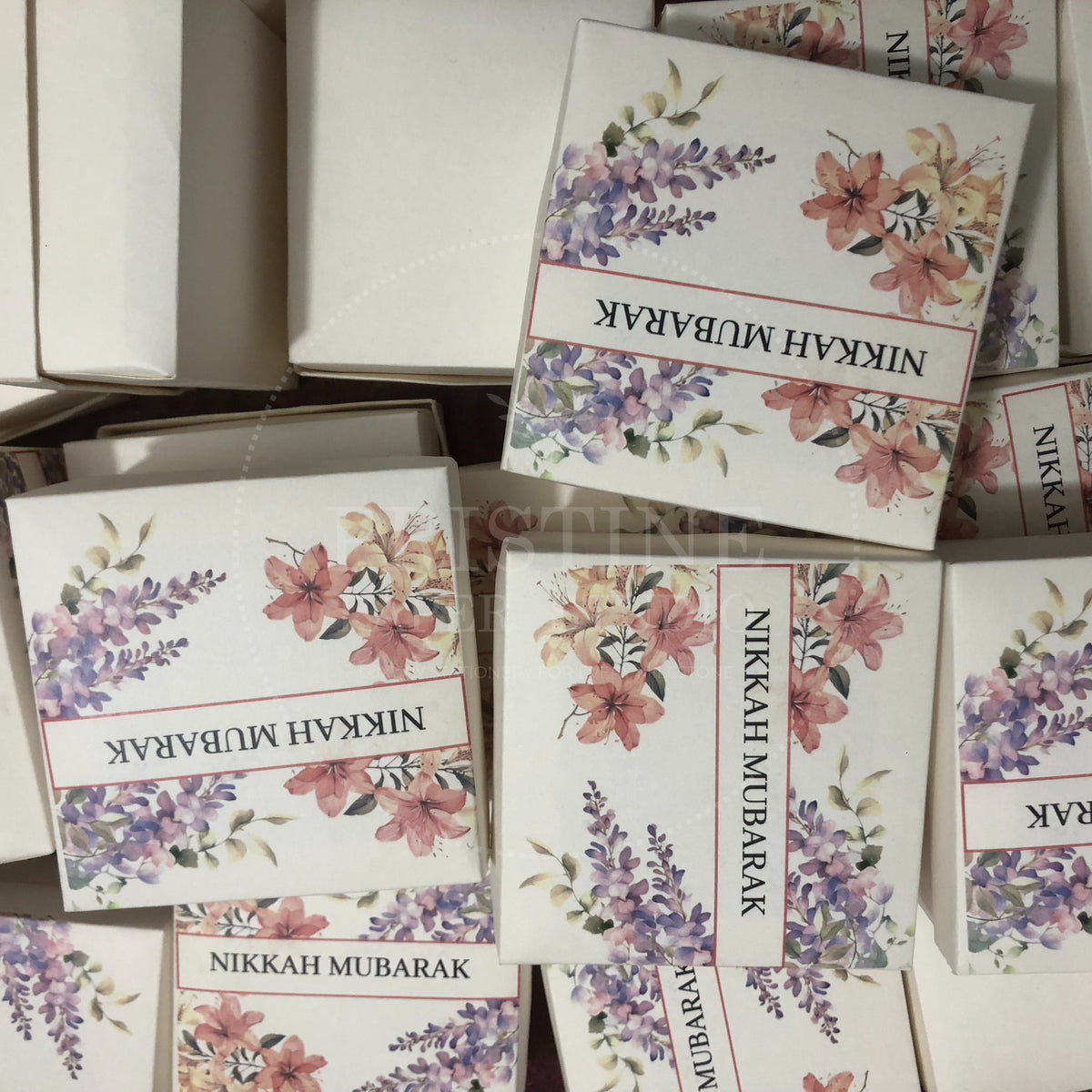 BB 001 — Elegant Nikkah Bid Box for Wedding