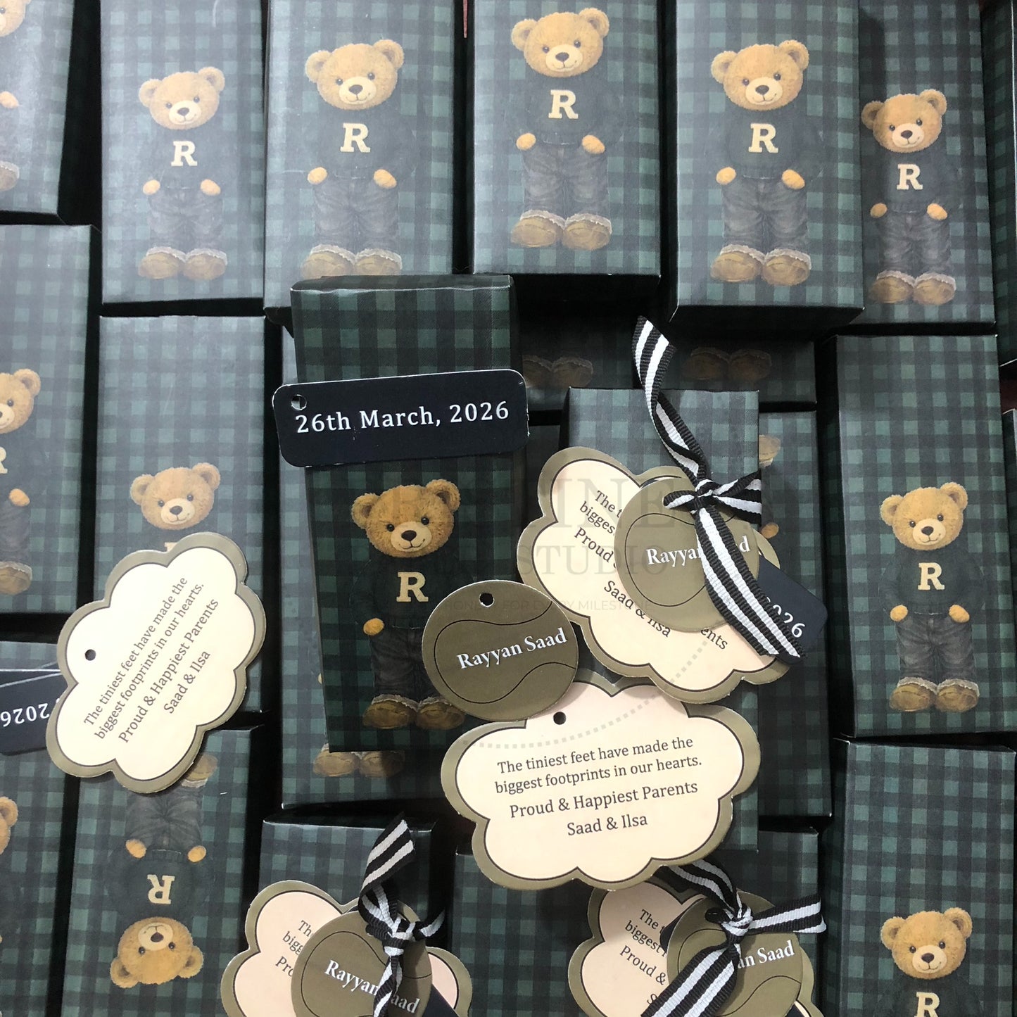 It's a Boy! Custom Birth Announcement Keepsake Box | BB-123 | 250grams