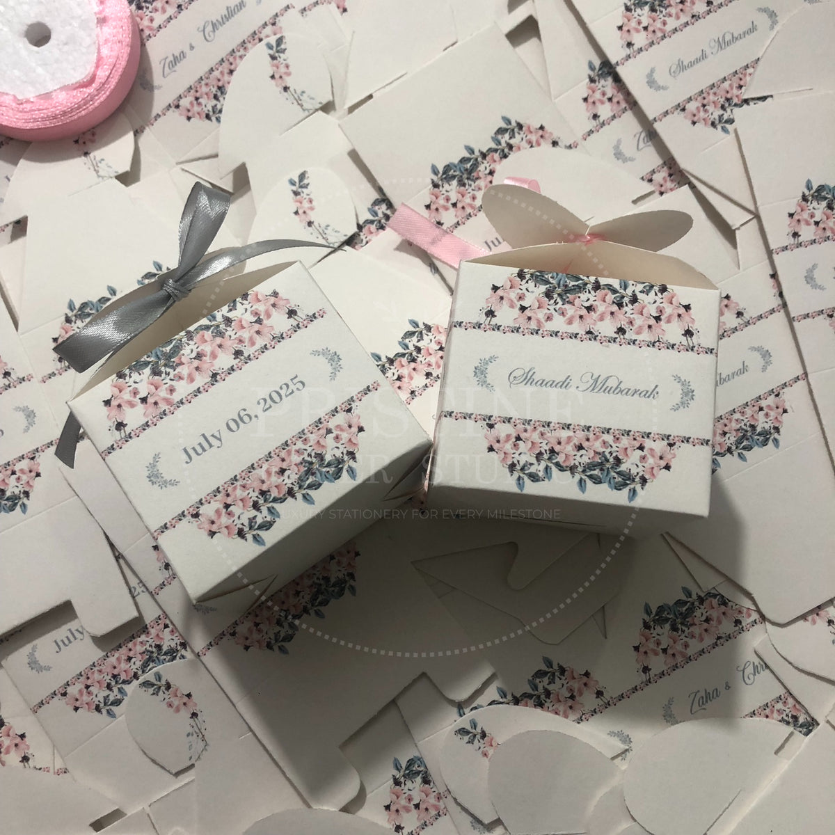 BB 029 — Beautiful Floral Wedding Nikkah Bid Box