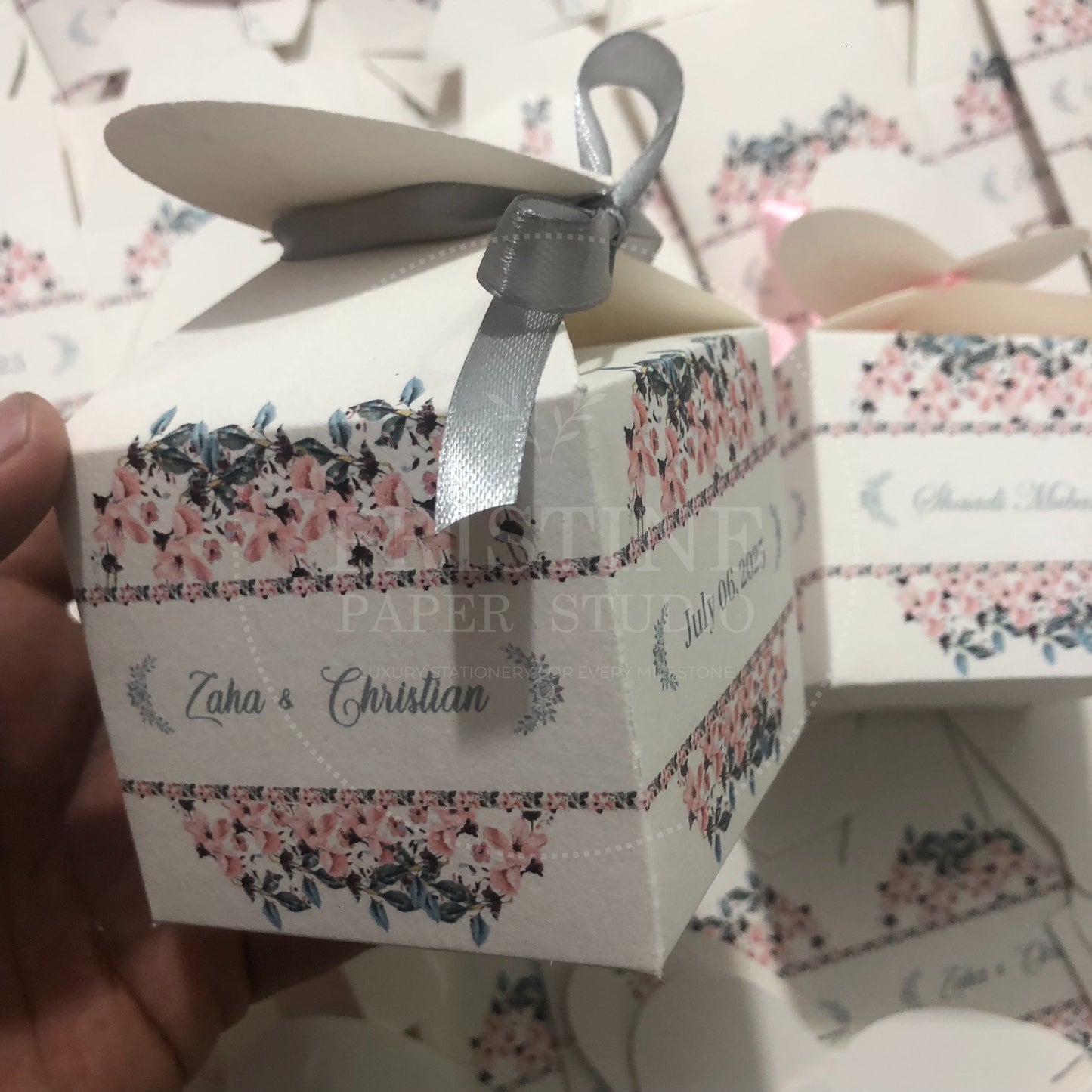 BB 029 — Beautiful Floral Wedding Nikkah Bid Box