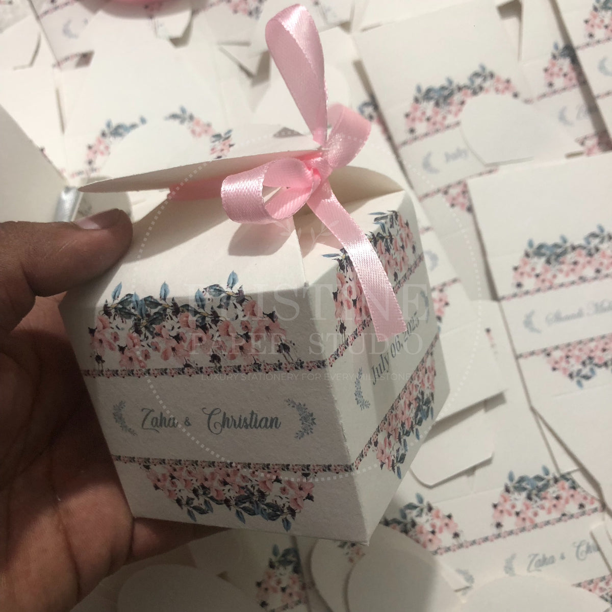 BB 029 — Beautiful Floral Wedding Nikkah Bid Box