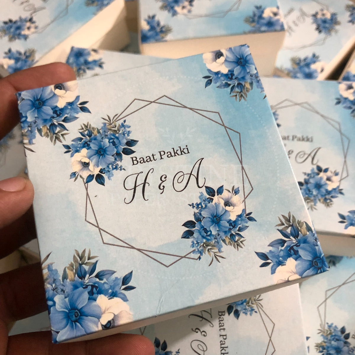 BB 034 — Blue Nikkah Bid Box