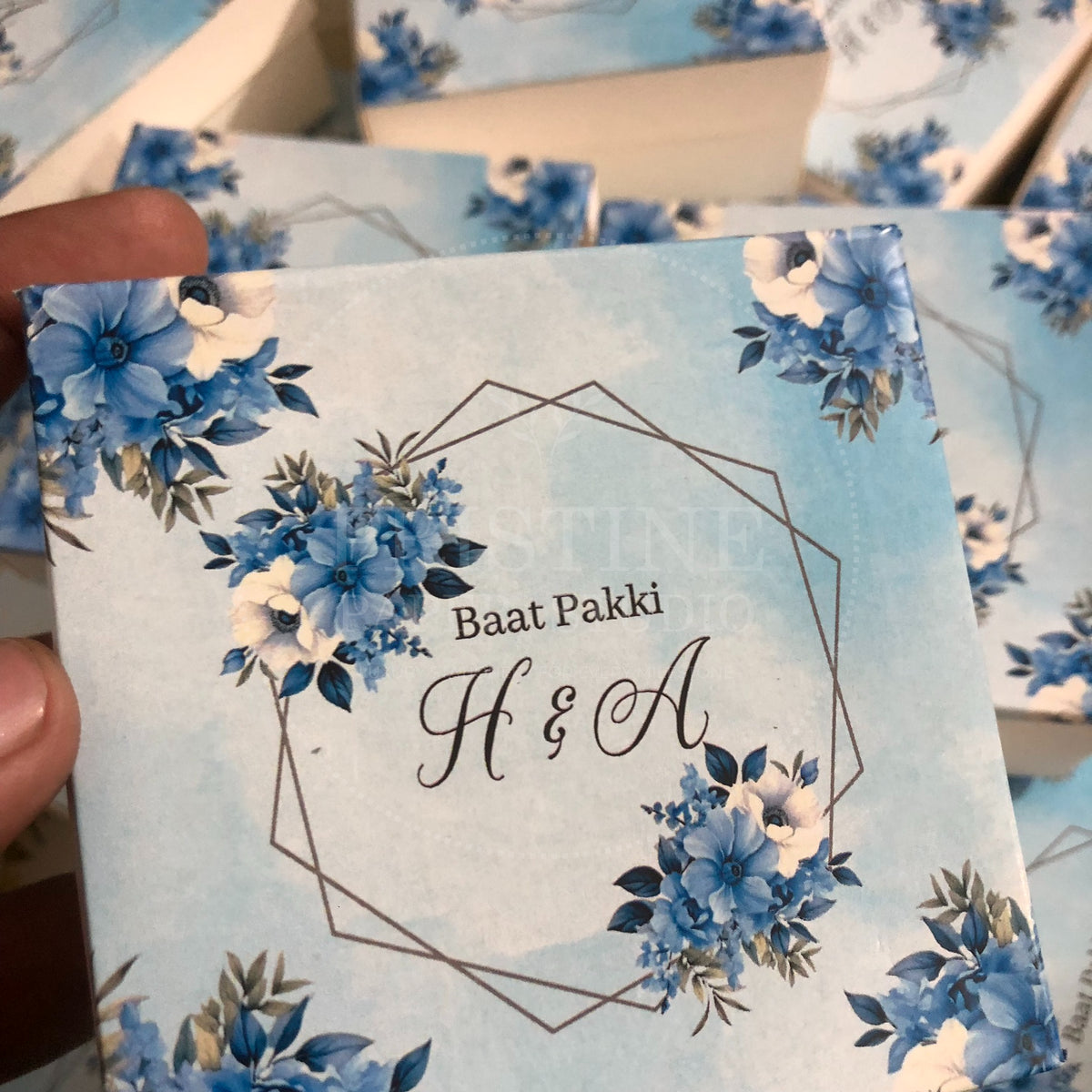 BB 034 — Blue Nikkah Bid Box
