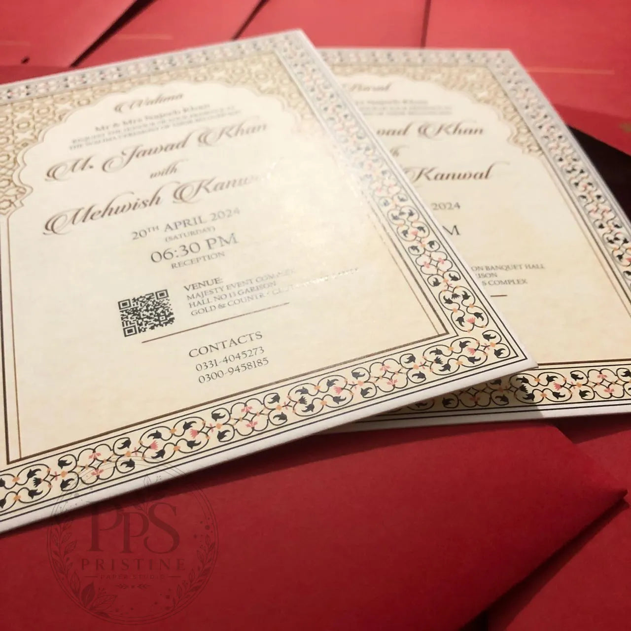 WC - 005 — Minimalist Wedding Invitation