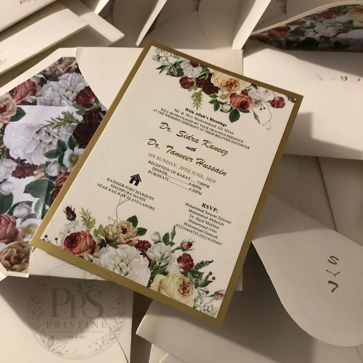 WC - 007 — Elegant Nikkah Wedding Invitation