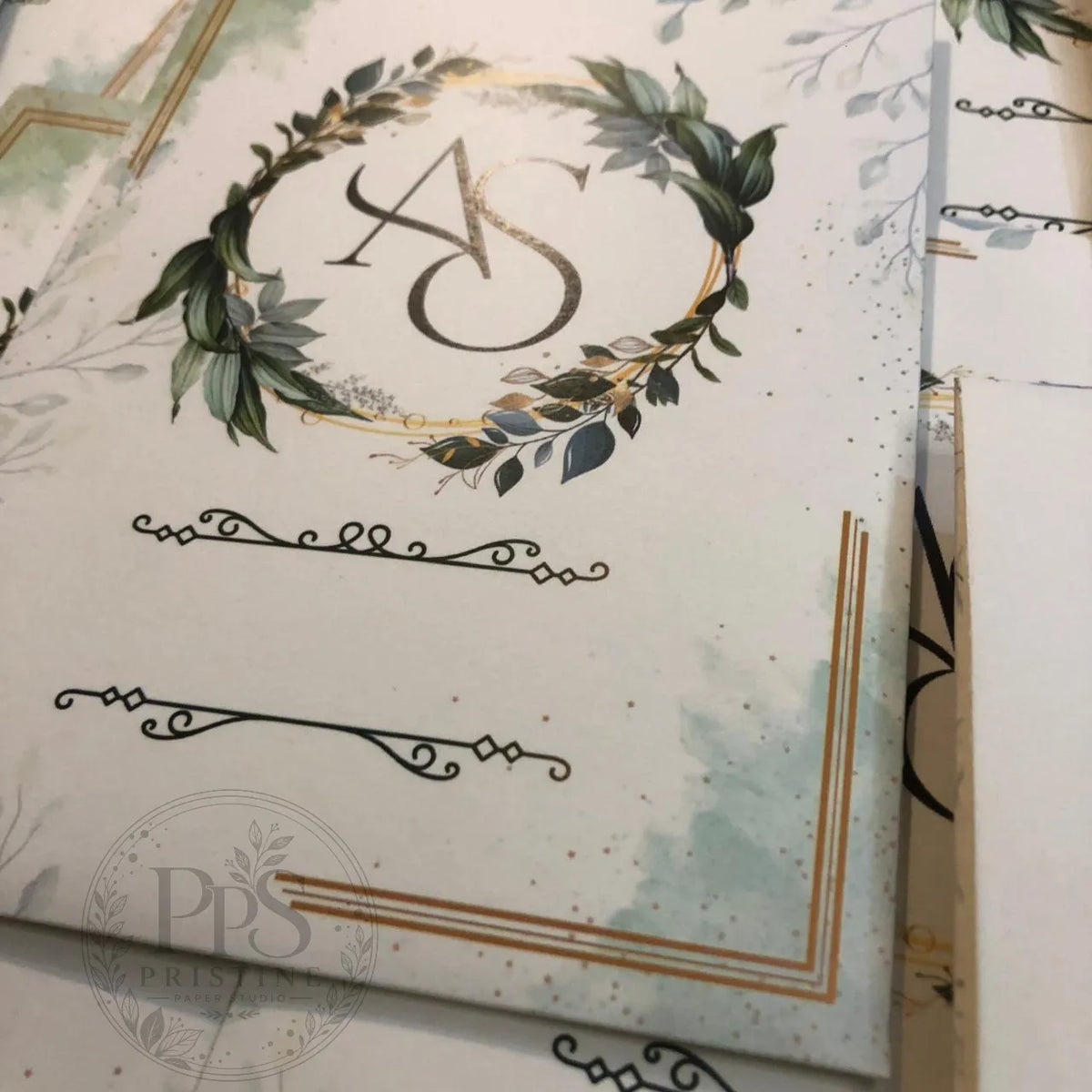 WC - 010 — Traditional Wedding Invitation