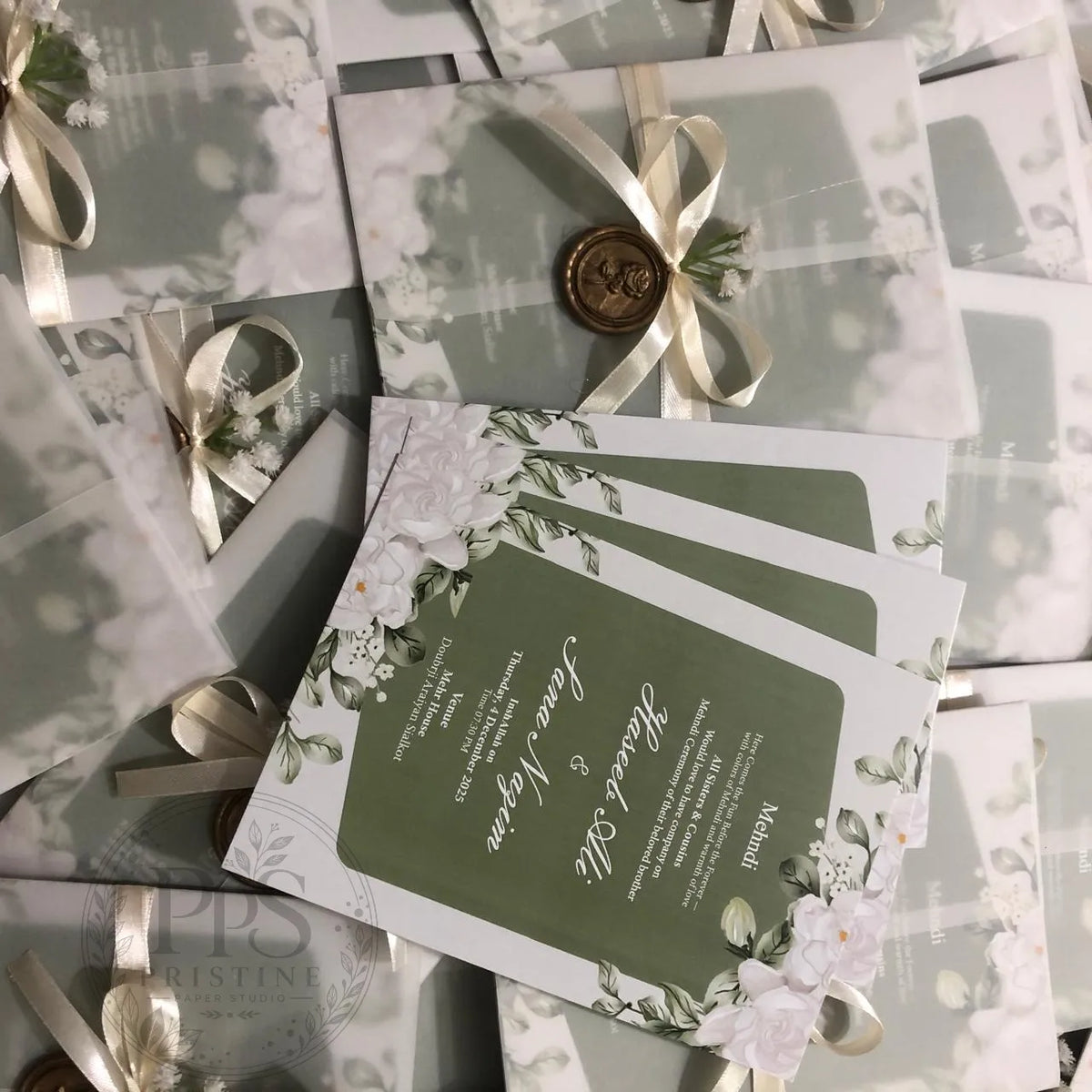 WC - 012 — Minimal Elegant Wedding Card