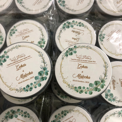 Premium Personalized Nikkah Favor Box – TFB 016