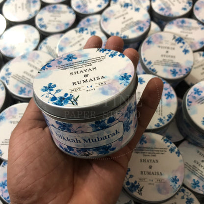 Premium Nikkah Wedding Favor Box – TFB 022
