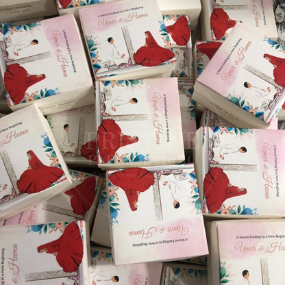 BB 011 — Elegant Nikkah Bid Box Wedding Favor