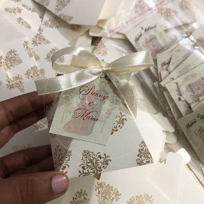 BB 030 — Personalized Wedding Favor Bid Box