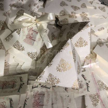 BB 030 — Personalized Wedding Favor Bid Box