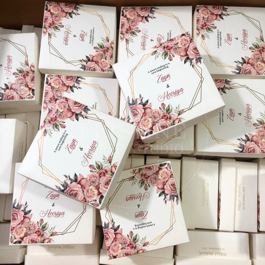 BB 010 — Beautiful Customized Nikkah Bid Box