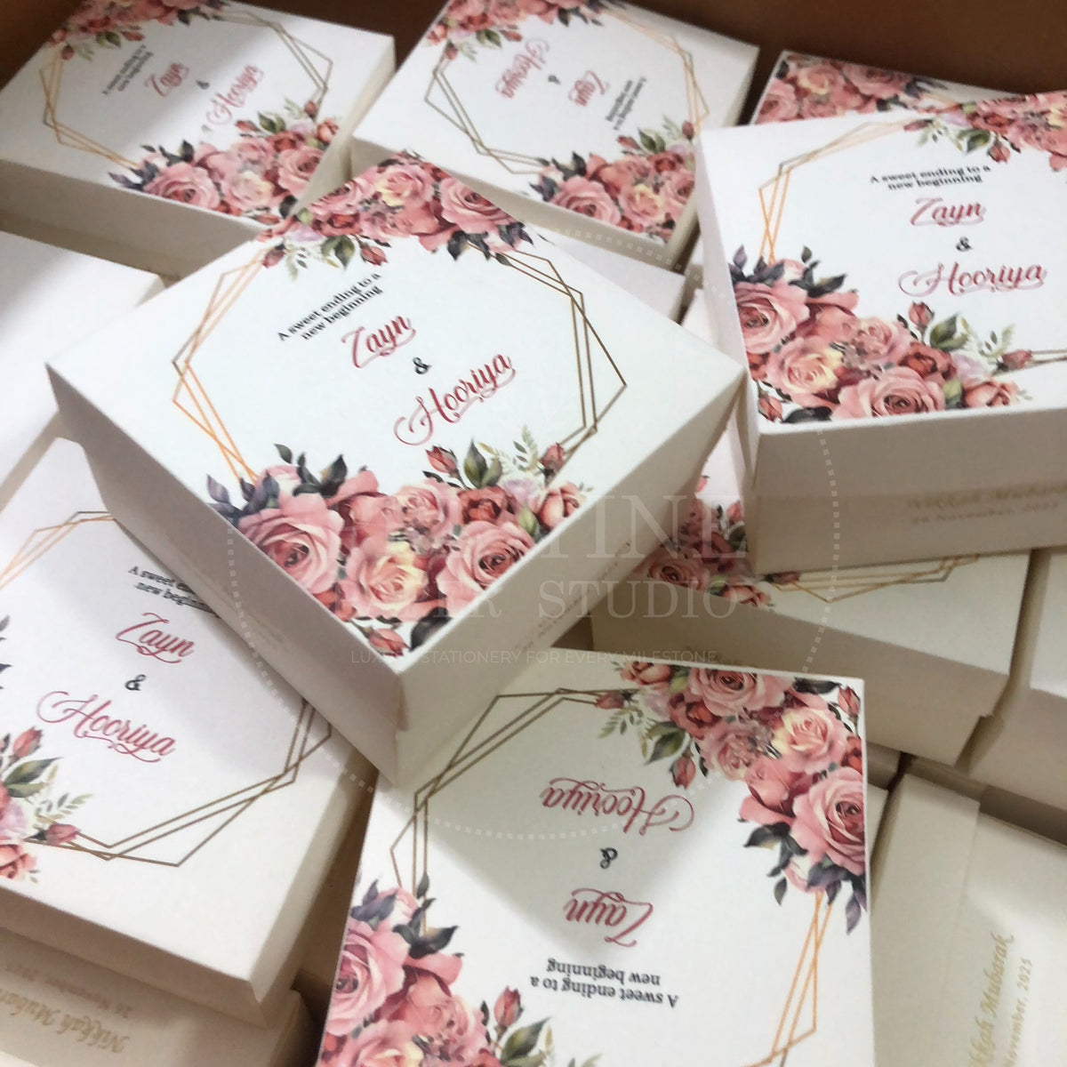 BB 010 — Beautiful Customized Nikkah Bid Box