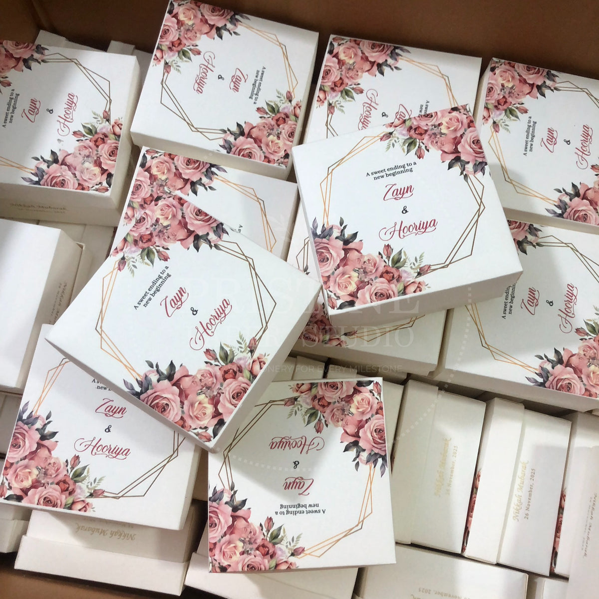 BB 010 — Beautiful Customized Nikkah Bid Box