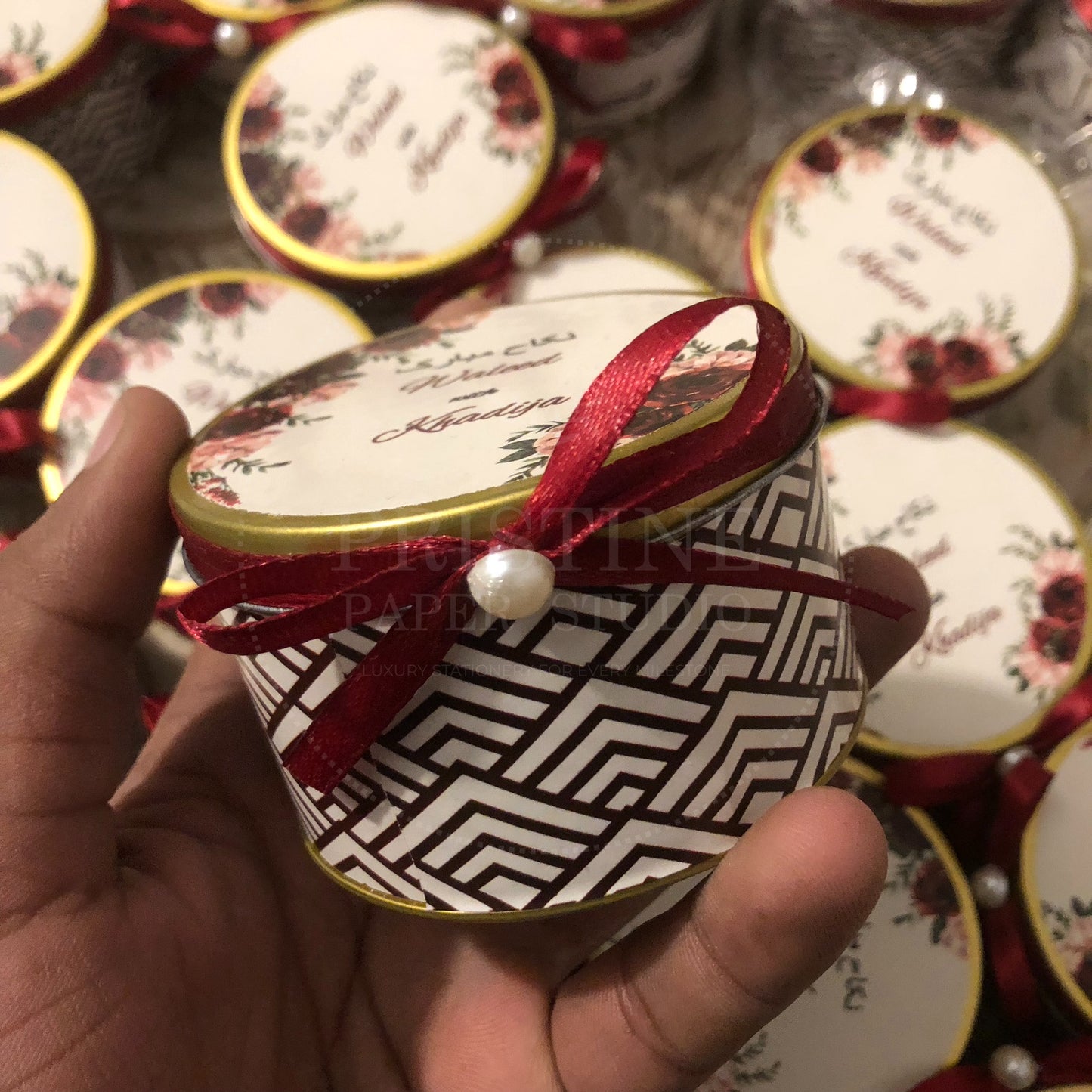 Premium Personalized Nikkah Favor Box – TFB 017