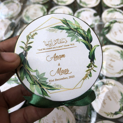 Classic Nikkah Tin Box for Wedding Favors – TFB 018