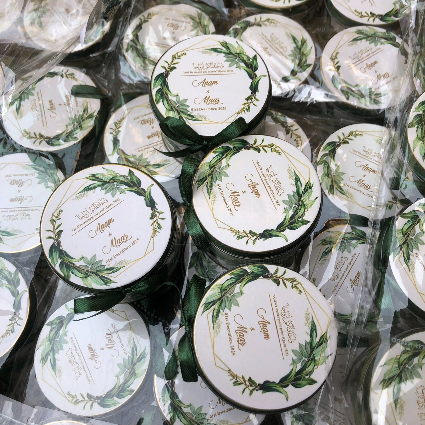 Classic Nikkah Tin Box for Wedding Favors – TFB 018