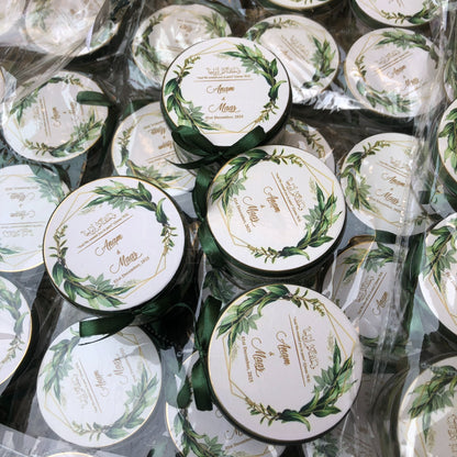 Classic Nikkah Tin Box for Wedding Favors – TFB 018