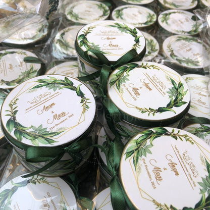 Classic Nikkah Tin Box for Wedding Favors – TFB 018