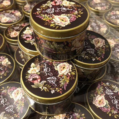 Premium Nikkah Tin Box for Guests – TFB 007