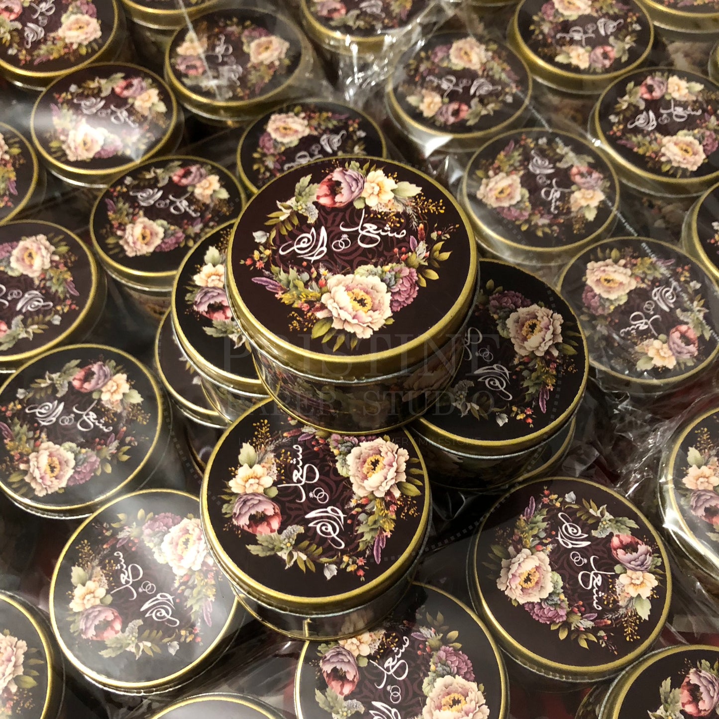 Premium Nikkah Tin Box for Guests – TFB 007