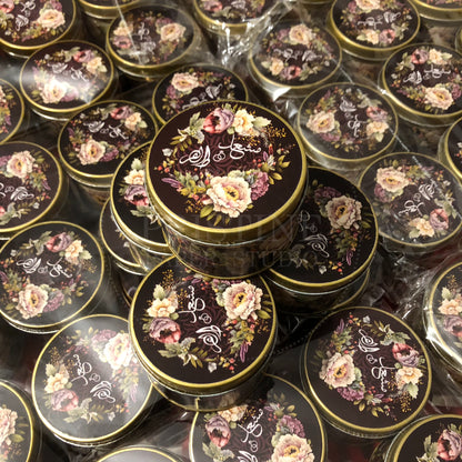 Premium Nikkah Tin Box for Guests – TFB 007
