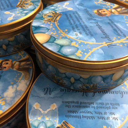 New Baby Boy Announcement Box | BB-125