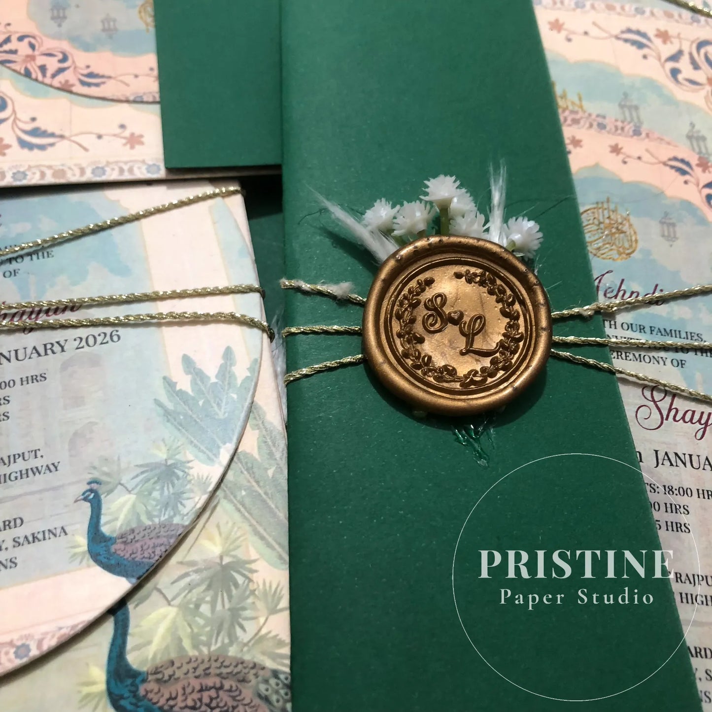 Customized Wedding Invitation Card (5×7 inches) | WI-003