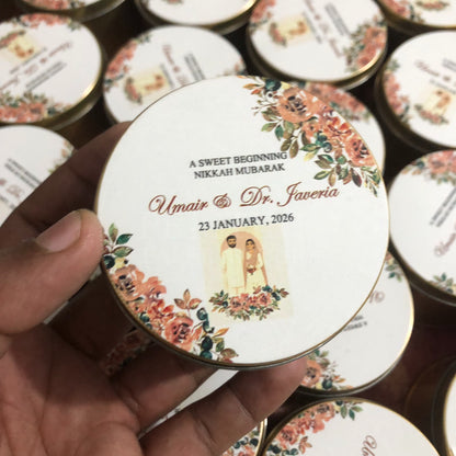 Premium Wedding Nikah Tin Box – TFB 024