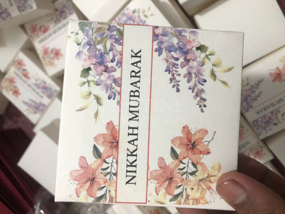BB 001 — Elegant Nikkah Bid Box for Wedding