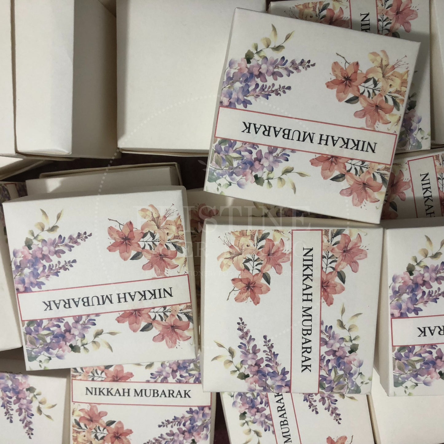 BB 001 — Elegant Nikkah Bid Box for Wedding