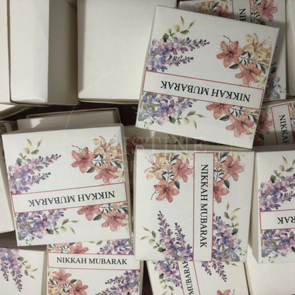 BB 001 — Elegant Nikkah Bid Box for Wedding