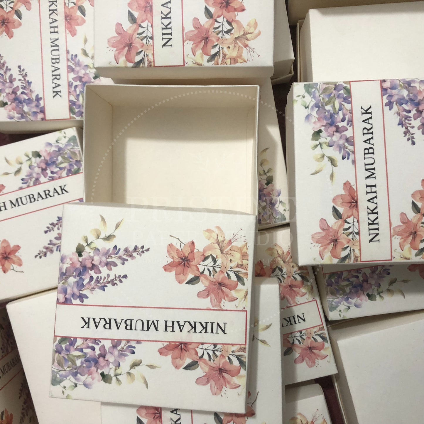 BB 001 — Elegant Nikkah Bid Box for Wedding