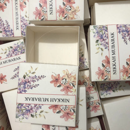 BB 001 — Elegant Nikkah Bid Box for Wedding