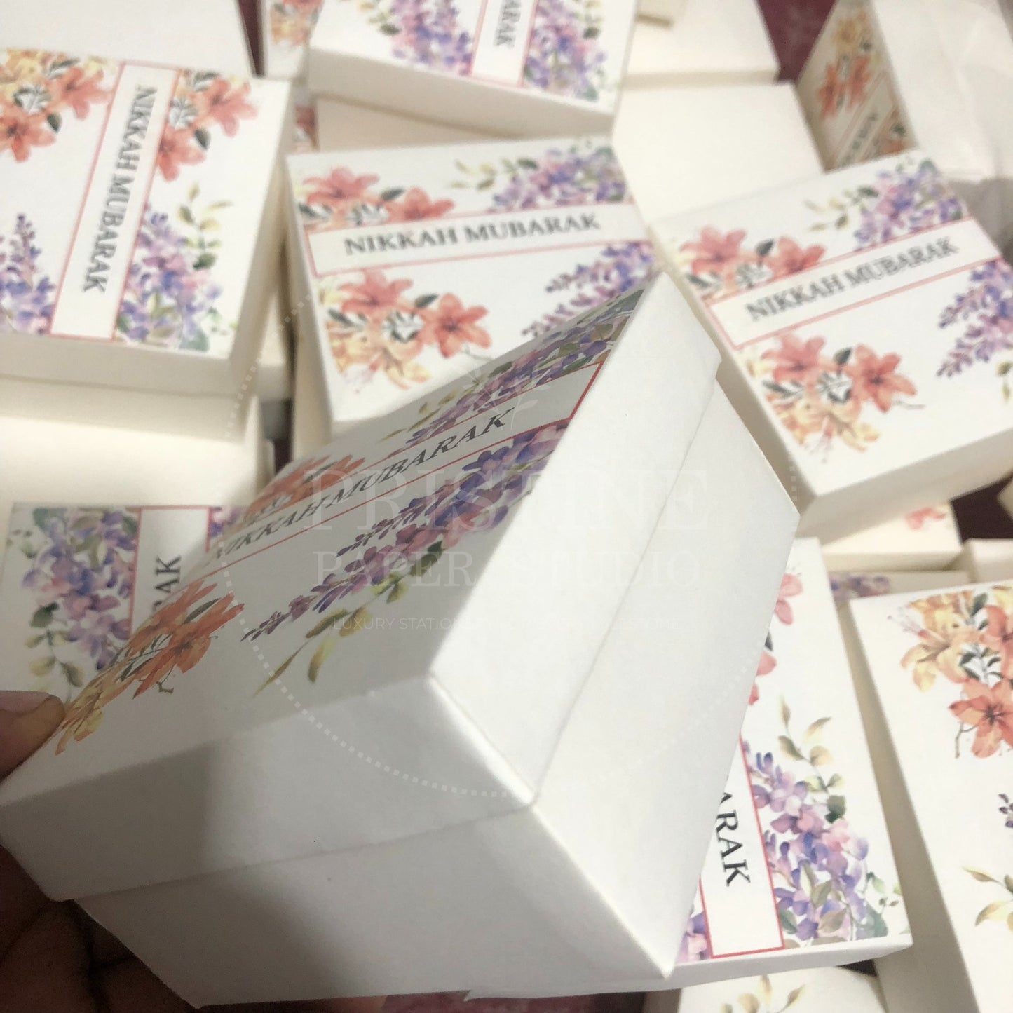 BB 001 — Elegant Nikkah Bid Box for Wedding