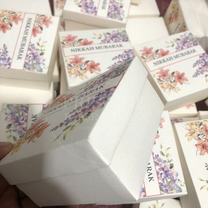 BB 001 — Elegant Nikkah Bid Box for Wedding