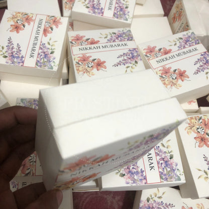 BB 001 — Elegant Nikkah Bid Box for Wedding