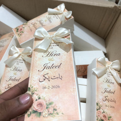 BB 002 — Personalized Baat Pakki Box Wedding Favor