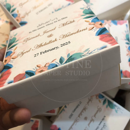BB 018 — Beautiful Personalized Nikkah Bid Box