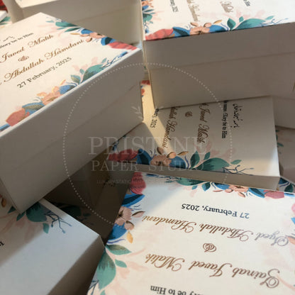 BB 018 — Beautiful Personalized Nikkah Bid Box