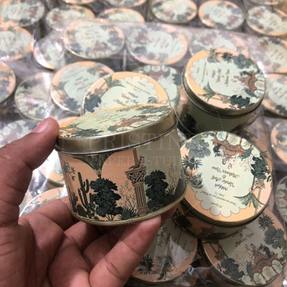 Stylish Nikah Tin Box for Wedding Favors – TFB 026