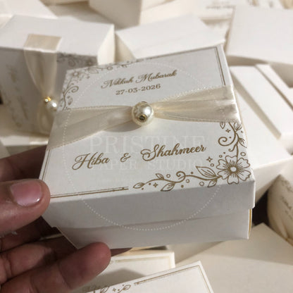 BB 004 — Beautiful Nikkah Bid Box Wedding Favor