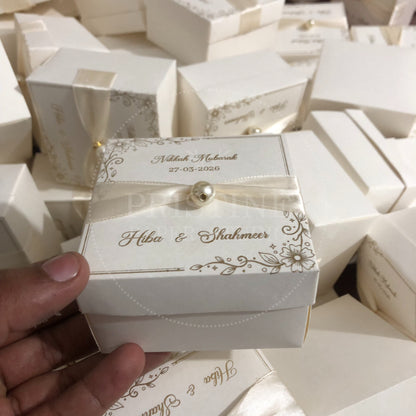 BB 004 — Beautiful Nikkah Bid Box Wedding Favor