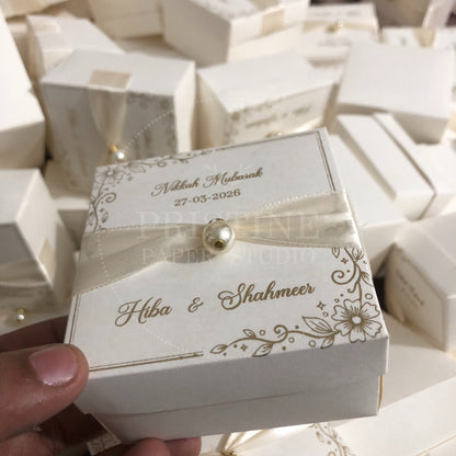 BB 004 — Beautiful Nikkah Bid Box Wedding Favor