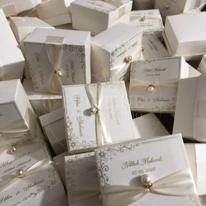 BB 004 — Beautiful Nikkah Bid Box Wedding Favor
